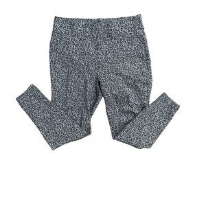 LOFT Leopard Print Ankle Leggings Women’s Size Petite Medium